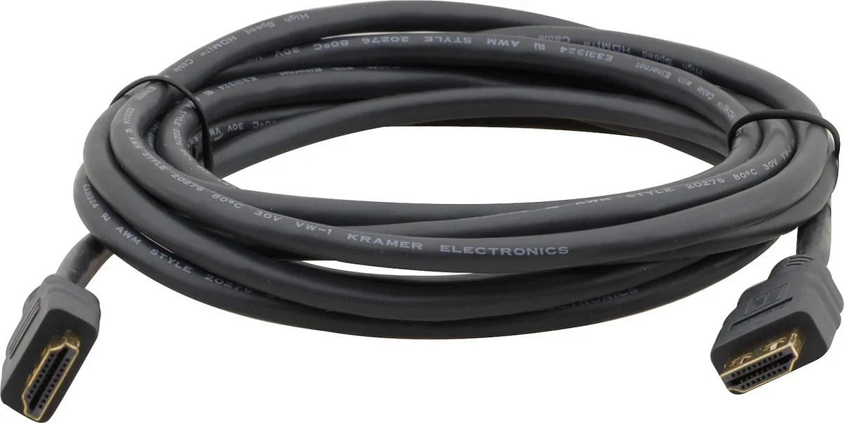 Electronics C−MHM/MHM Zwart 1,8M | Flexibele High Speed HDMI kabel met Ethernet